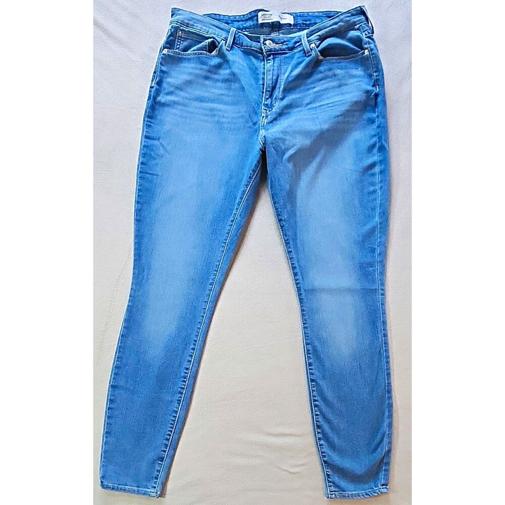 Signature by Levi Strauss & Co. Men's Mid Rise Skinny Stretch Jeans Blue 34